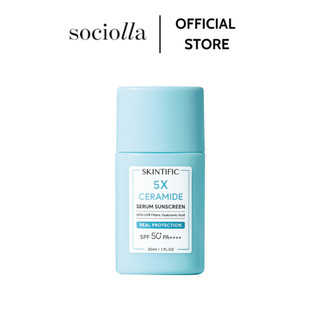  Kem Chống Nắng Dưỡng Ẩm Skintific 5X Ceramide Serum Sunscreen SPF50 PA++++ 30ml 