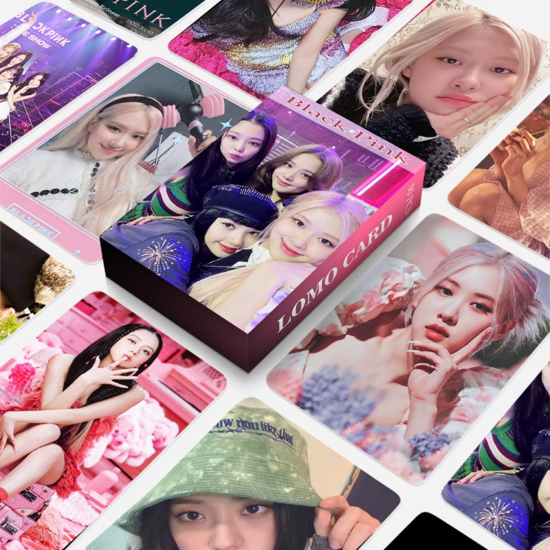 HỘP 50 CARD BLACKPINK CỰC ĐẸP 👉 FS ĐƠN TỪ 50K 👉 IN 2 MẶT