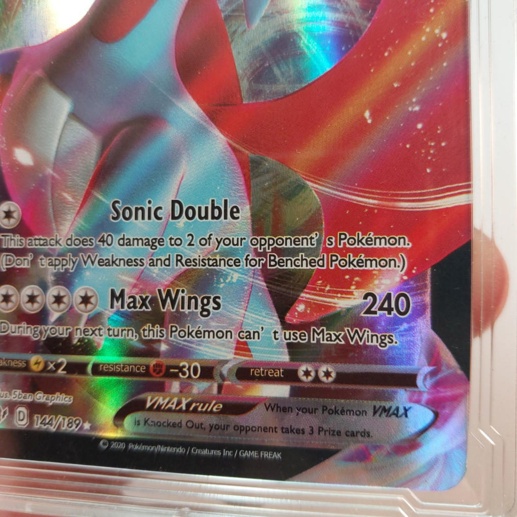 Thẻ Pokemon Salamence 144 189 Khủng long bay giác đấu siêu cấp 1459 D20 54