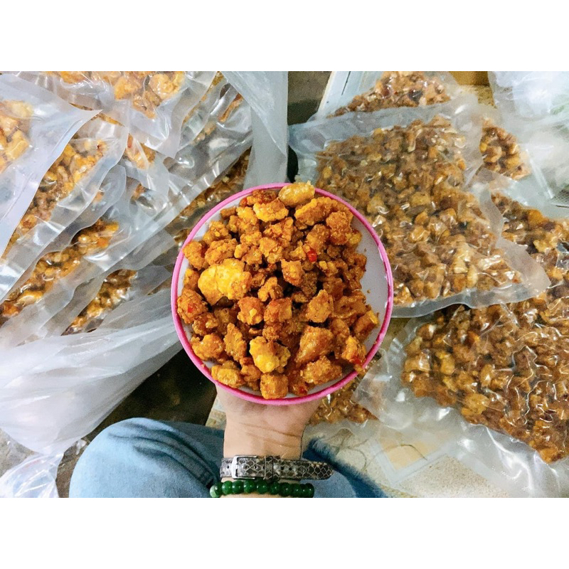 Tóp Mỡ Da Giòn Mắm Tỏi Siêu Ngon Ăn Là Ghiền