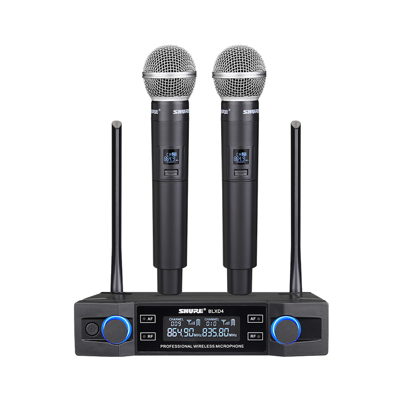 BLXD4 microphone wireless,micro không dây cao cấp,micro hát karaoke không dây chống hú