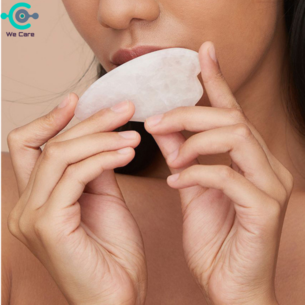 Bộ Sản Phẩm Chăm Sóc Mặt Cao Cấp, Thanh Lăn Massage Da Mặt Giúp Thư Giãn Nâng Cơ, Thon Gọn Cơ Mặt Trê Hóa Làn Da