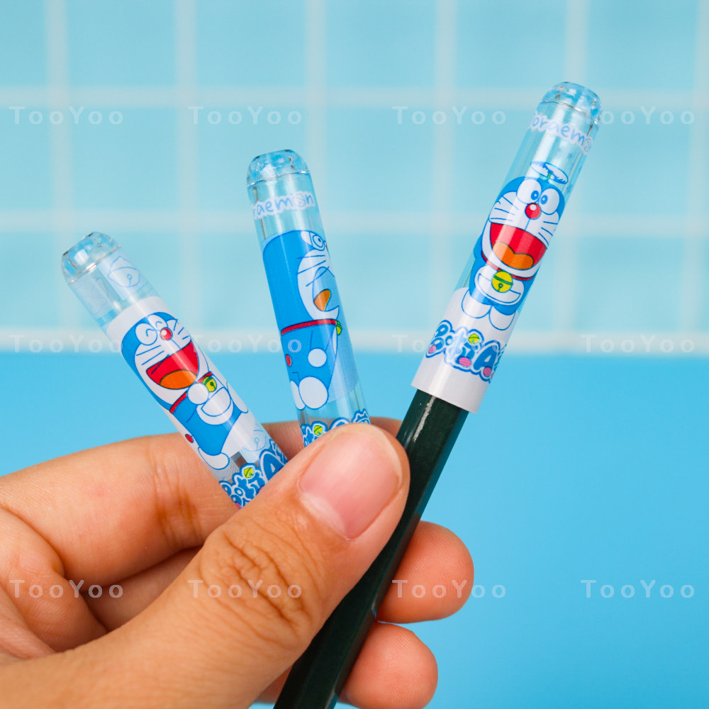 Set 6 cái nắp đậy bút chì hình Doraemon dễ thương cute  TooYoo BK00250