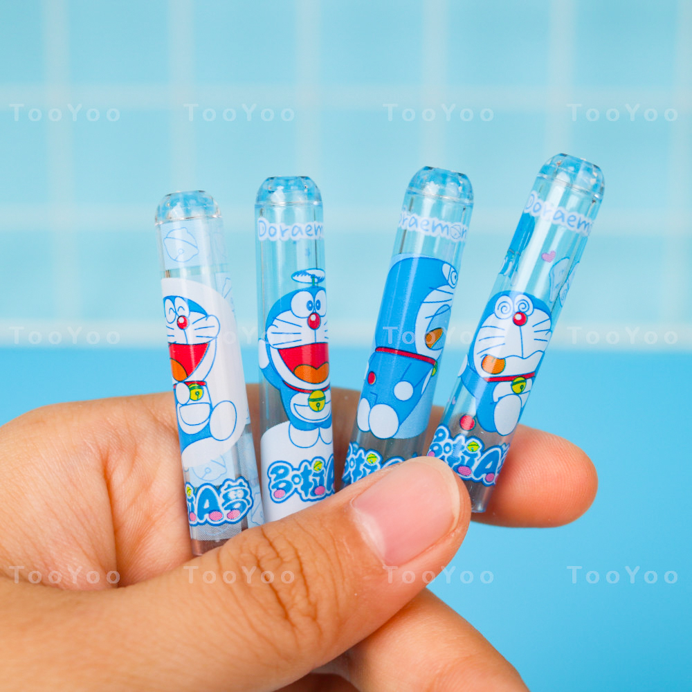 Set 6 cái nắp đậy bút chì hình Doraemon dễ thương cute  TooYoo BK00250