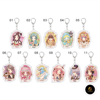 Móc khóa nhựa acrylic hình nhân vật anime Identity V