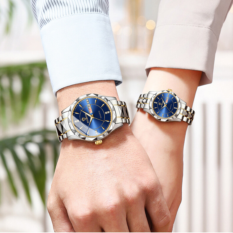 Đồng Hồ Thời Trang Nam BINBOND Chống Nước Bằng Thép Không Gỉ Sang Trọng