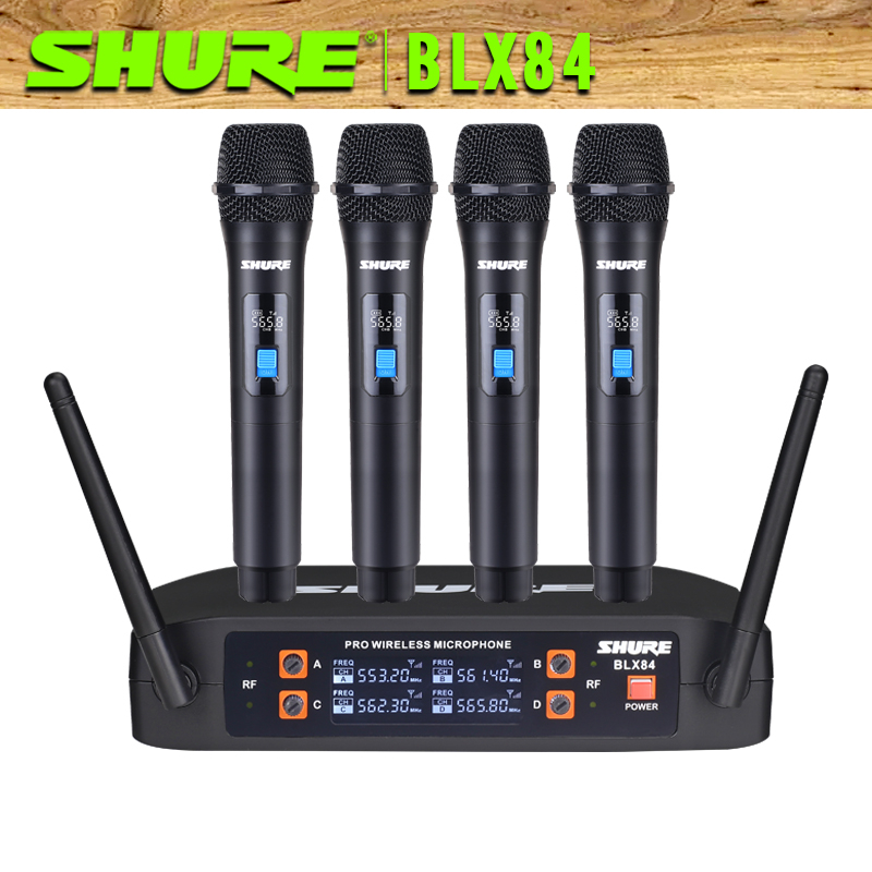 Micro không dây cao cấpBLX84 microphone wireless,micro hát karaoke không dây chống hú