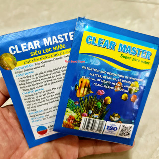 Clear Master siêu lọc nước, men vi sinh xử lý nước bể Cá