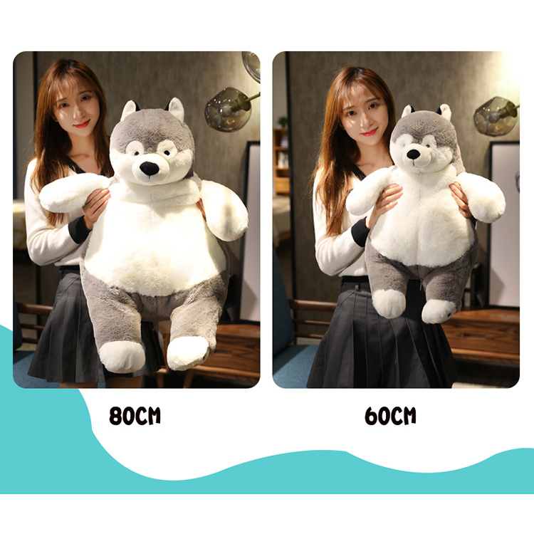 Gấu Bông Vịt Trầm Cảm Siêu Mềm, Thú Nhồi Bông Chó Ngáo , Gấu Bông Cá Sấu  - Gấu Xinh - G117