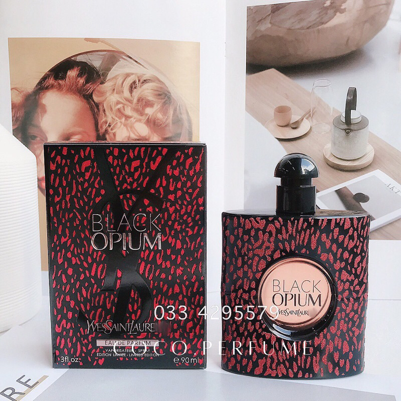 Nước hoa nữ Y.S.L Black Opium  BABY CAT EDP 90ml - Ngọt ngào quyến rũ - coco.cosmetic
