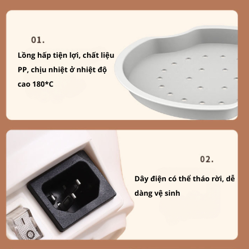 Bát Điện Đa Năng, Ca Nấu Mì Nắp Dạng Bát Đựng Siêu Hot, Công Suất 3500W Có Bảo Hành