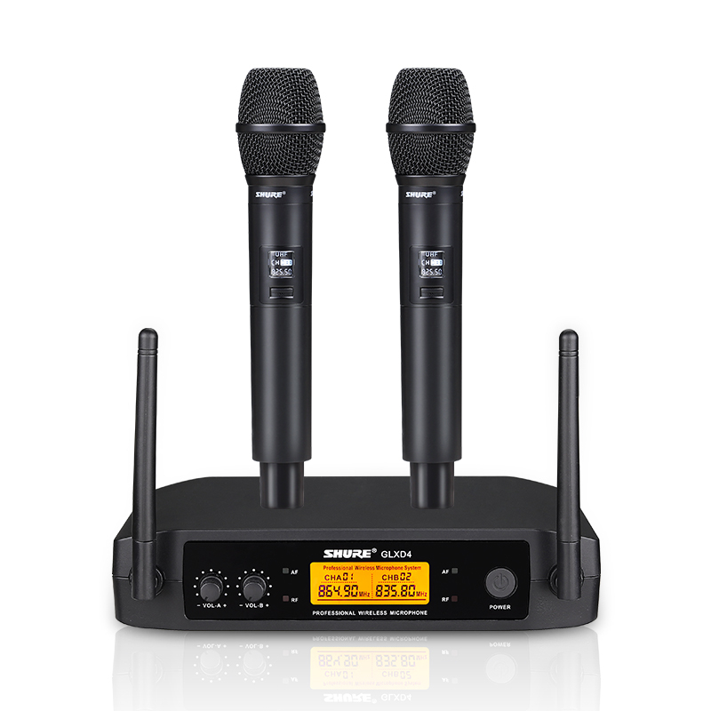 Micro không dây cao cấp,GXLD4 microphone wireless,micro hát karaoke không dây chống hú