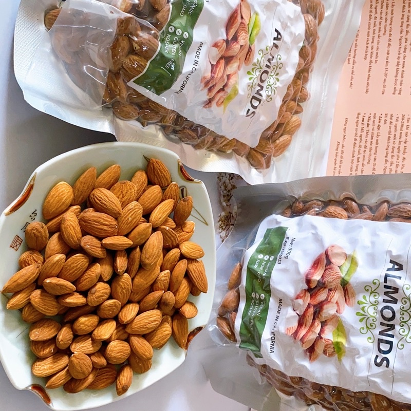 Hạt hạnh nhân nhập Mỹ  50Gr