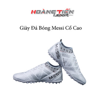 Giày Đá Bóng Messi cổ cao xám