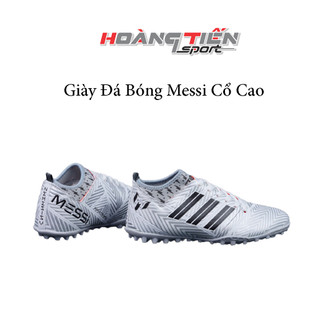 Giày Đá Bóng Messi cổ cao xám