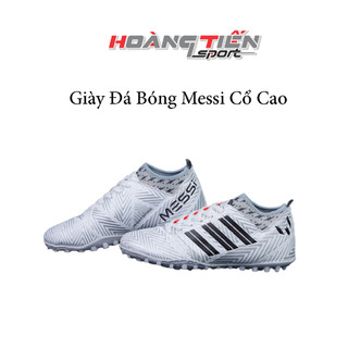 Giày Đá Bóng Messi cổ cao xám