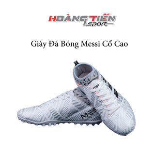 Giày Đá Bóng Messi cổ cao xám