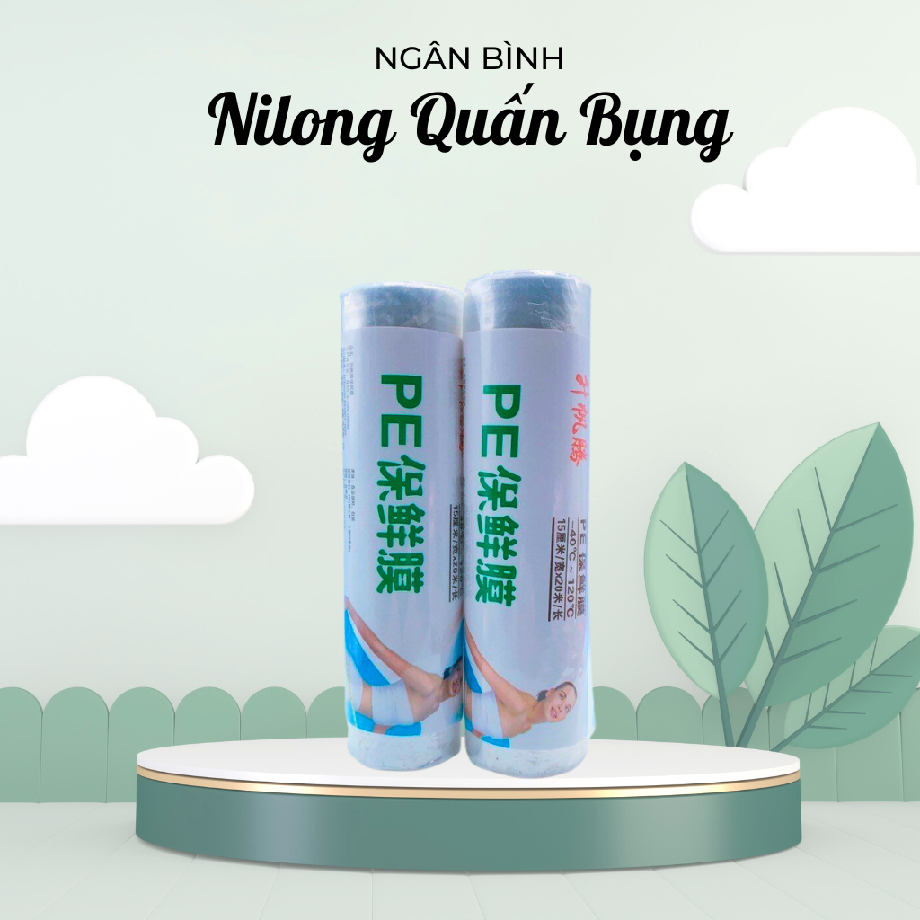 Ni lông quấn bụng, đùi, bắp tay giảm mỡ