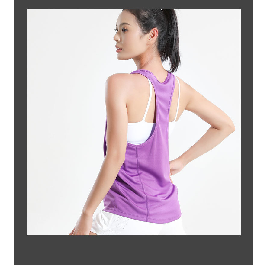Áo ba lỗ thể thao Unisex co giãn và thấm hút mồ hôi.