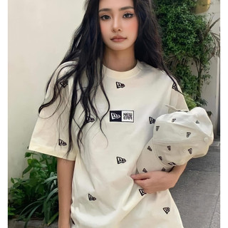  chính hãng Áo Thun NEW E.RA x M.LB TICKET Logo thêu - Unisex Nam Nữ hàng chính hãng authentic 100% 