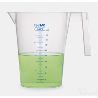 Cốc nhựa có quai, nhựa pp isolab 250ml / 500ml / 1000ml / 2000ml / 3000ml