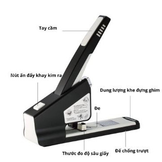 Dập ghim đại trợ lực Kw-TriO 050LX - Dập 240 tờ "chính hãng"