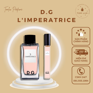 (MẪU THỬ) Nước Hoa Nữ D.G.3 EDT TomLux 10ml