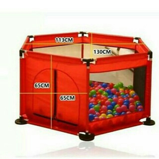 Nhà bóng cho bé,Quây bóng lều chơi bóng cho bé khung inox  tặng kèm 10 bóng