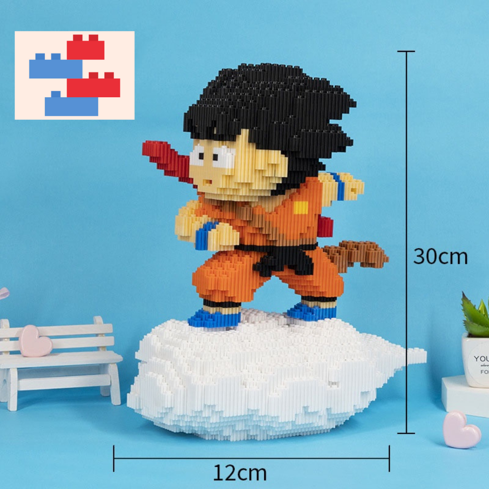 Đồ chơi lắp ráp Songoku, mô hình đồ chơi lắp ráp Dragon Ball Songoku