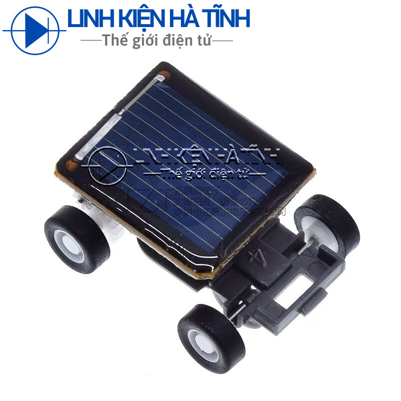 Xe ô tô mô hình mini chạy bằng năng lượng mặt trời, xe năng lượng mặt trời