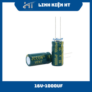 Tụ hóa 16v 1000uf 8x16mm tần số cao - linh kiện ht