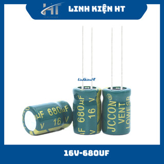 Tụ hóa 16v 680uf 8x12mm tần số cao - linh kiện ht