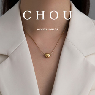  Dây Chuyền Vòng Cổ Titan Không Đen Gỉ Hạt Đậu May Mắn | CHOU ACCESSORIES | 