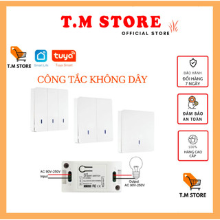 Công tắc điều khiển từ xa tần số RF 433MHz có thể điều khiển từ xa được nhiều thiết bị vô cùng tiện lợi