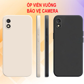 Ốp lưng Xiaomi Redmi 7A / Redmi 8A / Redmi 9A tpu dẻo cạnh vuông, viền vuông, bảo vệ camera siêu bền bỉ