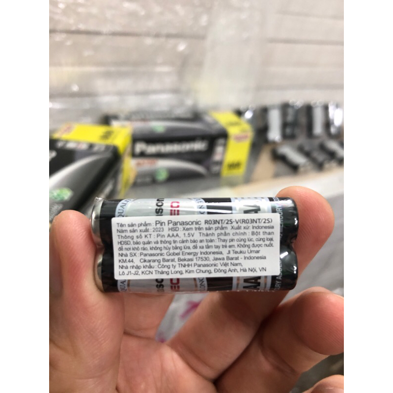 FREESHIP - 1 Hộp 40 viên Pin AA 1,5V Panasonic R6NT/4SB - Hàng chính hãng