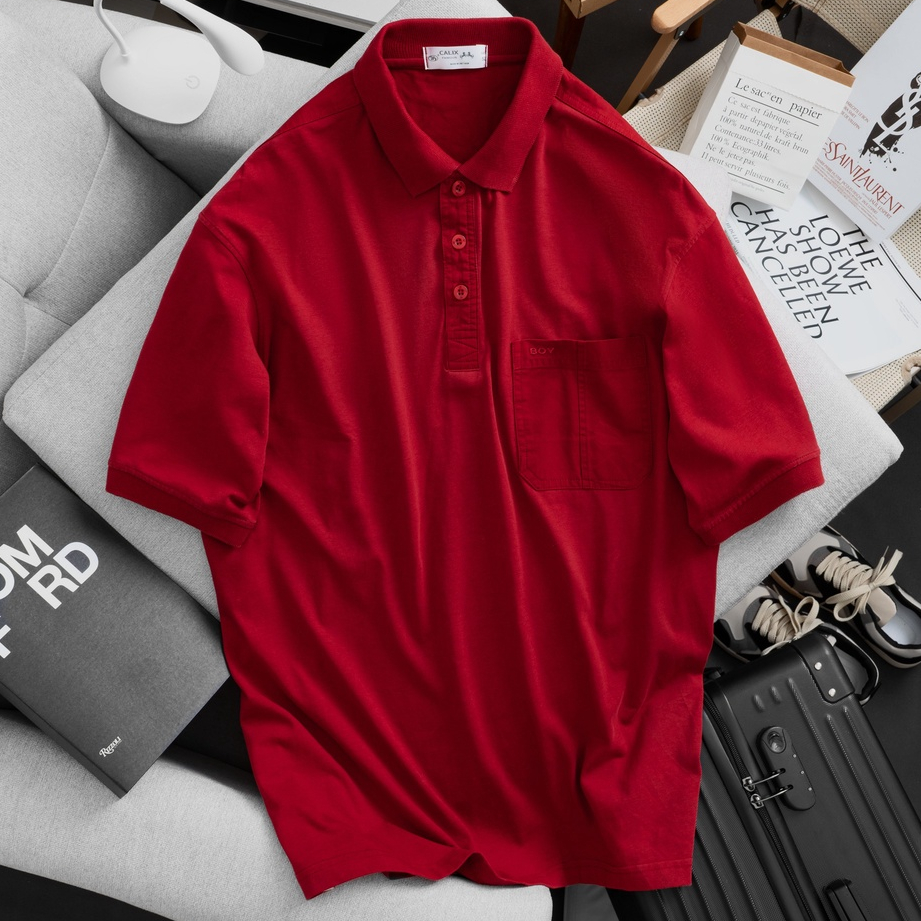 Áo Thun Nam Polo Bigsize Braboy Vải Cotton  4 chiều Xuất Xịn form Châu Âu, size 2XL, 3XL, 4XL, 5XL - Bravery