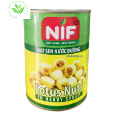 Hạt Sen Nước Đường NIF lon 565g
