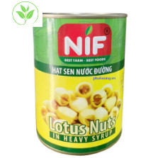 MỘT LON Hạt Sen Nước Đường NIF lon 565g
