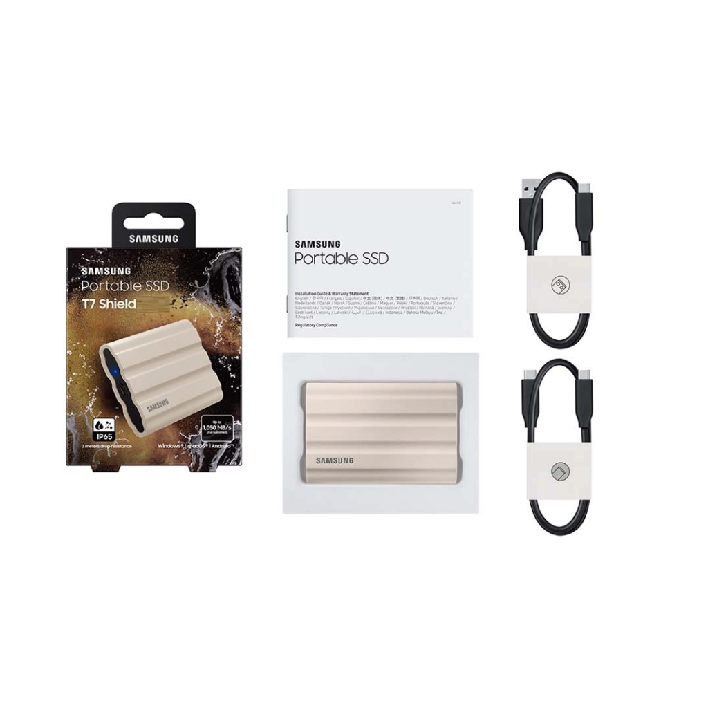 Ổ Cứng Di Động External SSD Samsung T7 Shield USB 3.2 Gen 2 1TB / 2TB Bảo hành 3 năm - Chính hãng Samsung