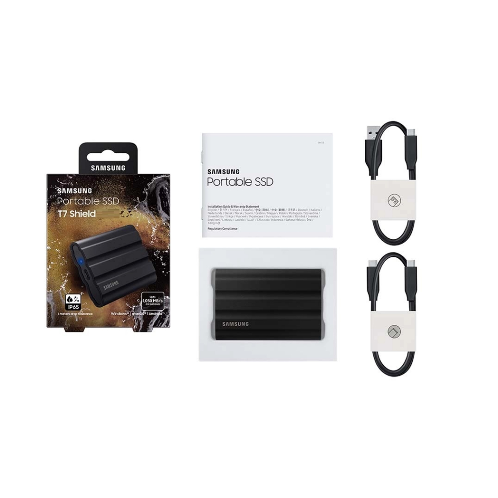 Ổ Cứng Di Động External SSD Samsung T7 Shield USB 3.2 Gen 2 1TB / 2TB Bảo hành 3 năm - Chính hãng Samsung