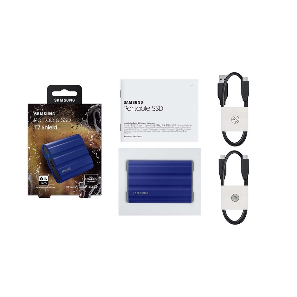 Ổ Cứng Di Động External SSD Samsung T7 Shield USB 3.2 Gen 2 1TB / 2TB Bảo hành 3 năm - Chính hãng Samsung