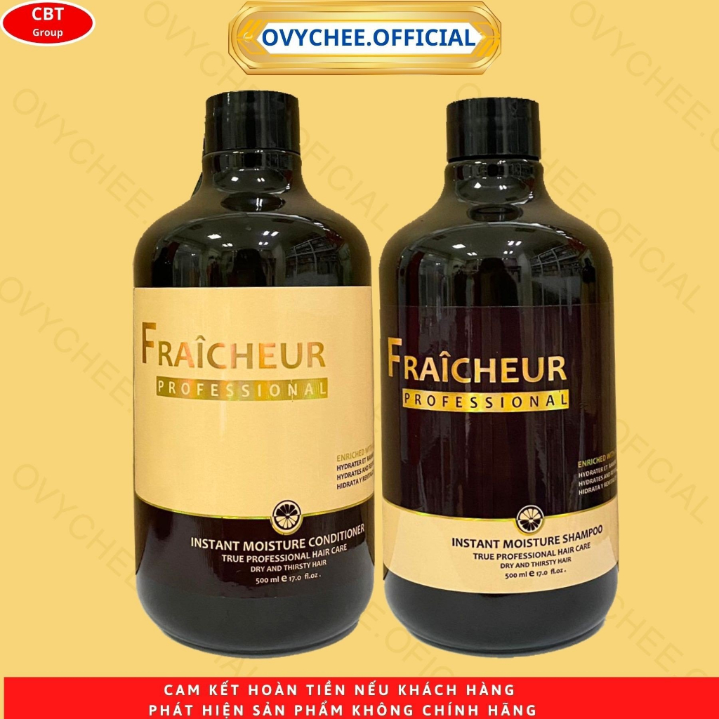 ComBo Dầu Gội xả Fraicheur dưỡng ẩm phục hồi, mềm mượt, chống gẫy rụng tóc hương nước hoa sang trọng/ovychee.official