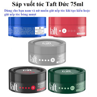 Sáp vuốt tóc .Gel Vuốt Tóc Taft Đức 75ml
