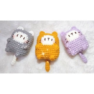MÓC KHOÁ MÈO/MÈO LEN HANDMADE