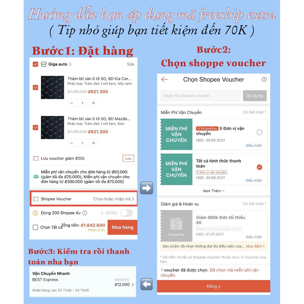 Thảm lót sàn ô tô Hyundai Creta 5D,6D đời 2017 - 2023 không mùi, chống ẩm, dễ dàng lắp đặt, bảo hành 3 năm