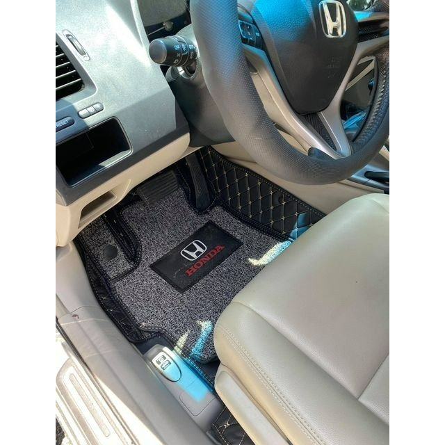 Thảm lót sàn ô tô Hyundai Creta 5D,6D đời 2017 - 2023 không mùi, chống ẩm, dễ dàng lắp đặt, bảo hành 3 năm