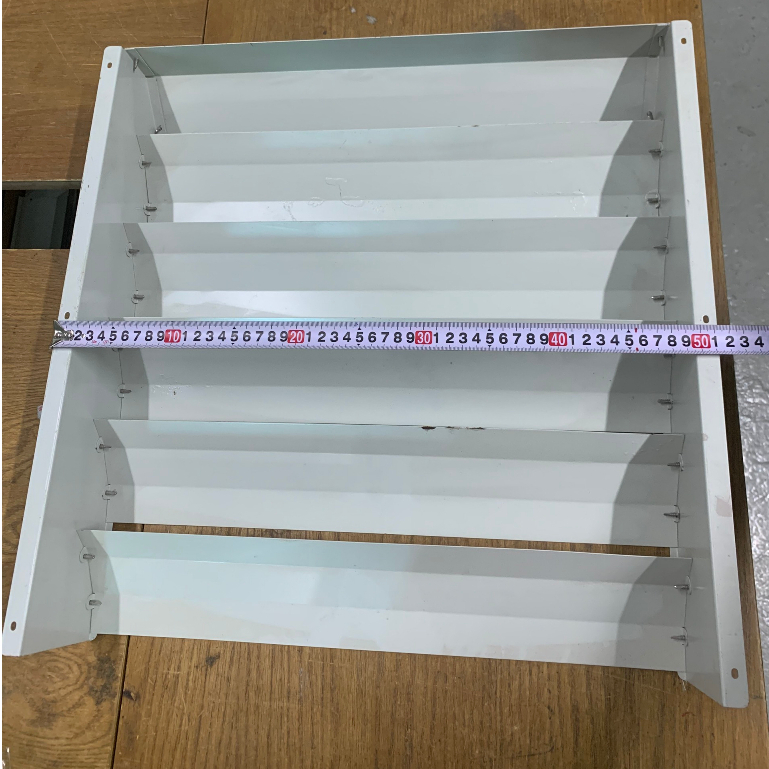 Louver tản gió - Chuyển hướng gió cục nóng điều hoà, hàng dày kèm vít kích thước 510x510mm ( Hàng đã