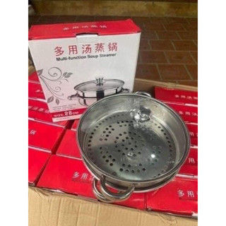 nồi hấp inox 2 tầng đa năng