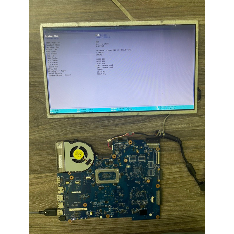 Main Dell 3521,5521,2521 I3 3227U Zin hoạt động bình thường